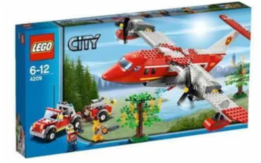 乐高 4209 消防飞机 速组评测