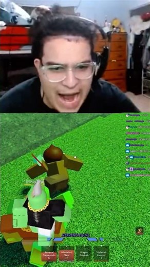 CRAZY Roblox Character In Jump Showdown😭