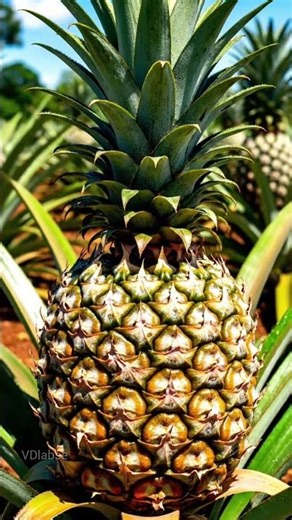 Pineapple Fruit Growth Process