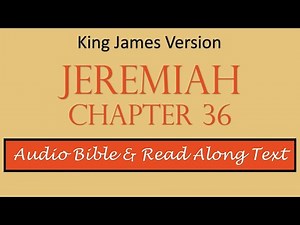 Jeremiah 36 | KJV DRAMATIZED AUDIO BIBLE WITH TEXT