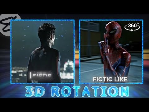 CapCut 3D Rotation Like ‪@fictic_editz‬ 🔥 | Step-by-Step Full Tutorial