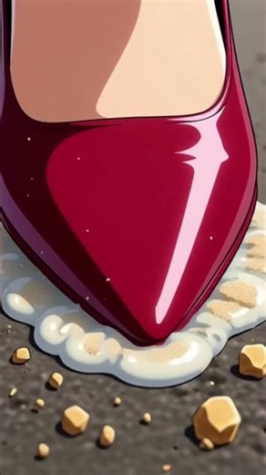 カタツムリ 踏み潰し snail crushing