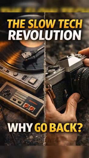 Slow Tech Revolution: Why People Are Returning to Analog Life | World Before Us