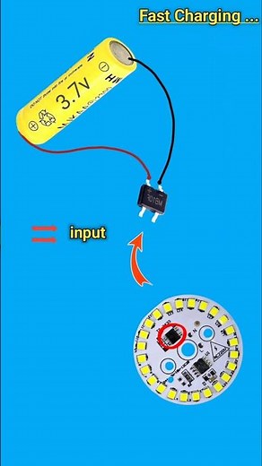 Make 3.7 Volt Battery Charger Use Mb10f Diode #shorts #3.7vcharger #lithiumbattery