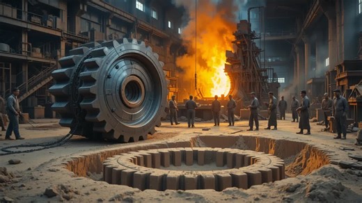 Huge Machinery Paper Mill Industrial Gear Girari Manufacturing Process In The Largest Factory | Inventor TV