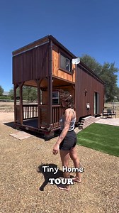 7.3K views · 268 reactions | Tiny Home Tour! ✨ #tinyhomes #tinyhouses #airbnb #Arizona | Rooted Remembrance | Facebook