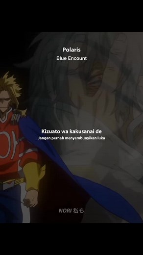 My Hero Academia Op 6 Polaris Blue Encount Lyrics