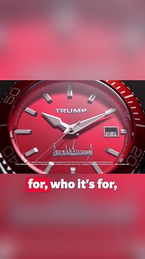 Donald Trump’s New 'Fight, Fight, Fight' Watch Collection