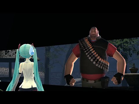 Hatsune Miku Meets Heavy (and he steals from her)