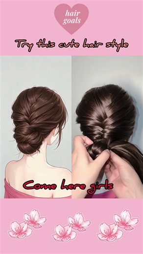 Easy & Cute Bun Hairstyle Tutorial 💖 | Hair Hack 2026 #viral #hairstyle