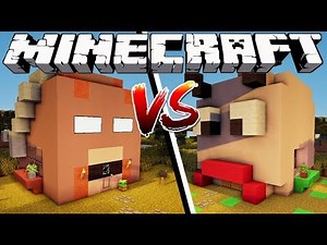 GRANNY HOUSE VS BALDI HOUSE - Minecraft