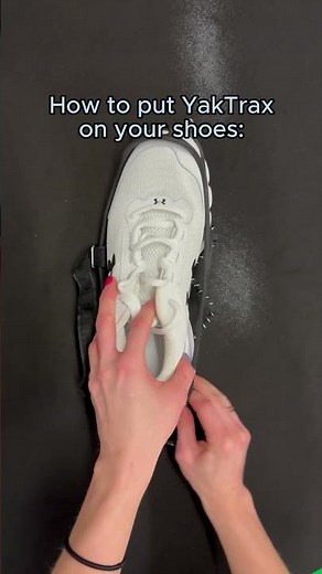 How To Use YakTrax Shoe Grips Traction for Snow and Ice