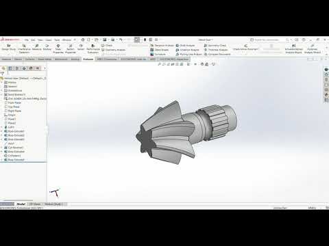 How to apply Material Property in solidworks