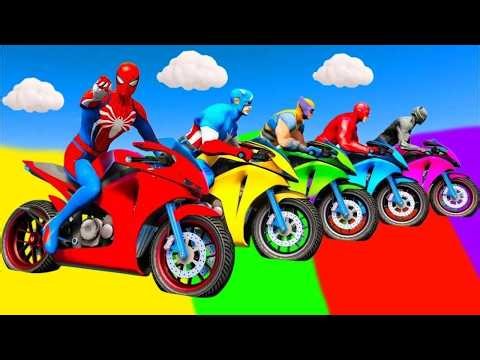 Spider-man Rescue سبايدرمان ينقذ باتمان batman vs iron man vs venom funny Game GTA 5 superhero