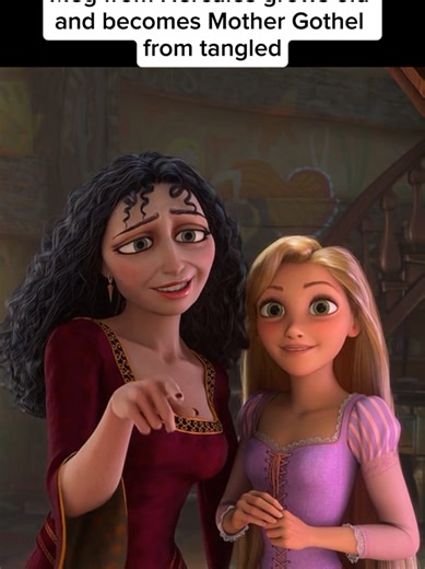 Disney Character Transformation: Meg to Mother Gothel