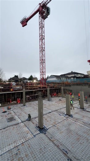 Slab on grad #canadiancarpenter #vancouver #canada #construction