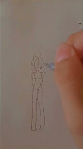 How to draw fluffy and messy hair in alt style #beginnerart #LimeluveLimau #altdrawing #altstyle