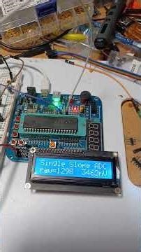 STC89C52 Single Slope ADC ver2