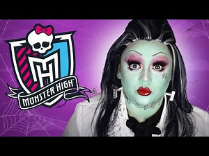 FRANKIE STEIN MONSTER HIGH MAKEUP TUTORIAL!