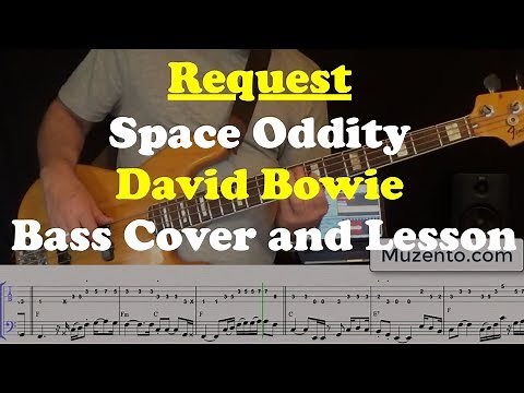 Space Oddity - Bass Cover and Lesson - Request