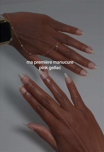 Ma première manucure avec Pink Gellac