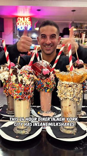 Diner | AS SEEN ON @THEGRUBFATHER: Our MILKSHAKE MENU has NYC going crazy 😜 There’s really no limit to what we’ll do when it comes to shaking up... | Instagram