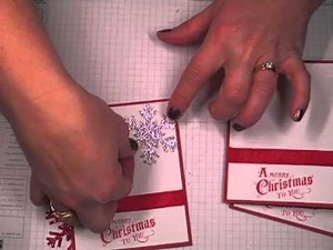 Christmas Card Tutorial - Mass producing tips