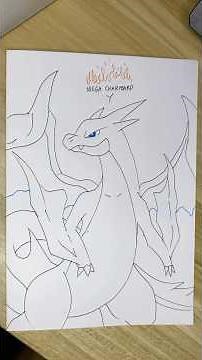 PSN Short: Drawing Mega Charizard Y