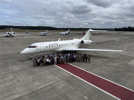 Bombardier Defense Delivers Ninth Global Aircraft to the U.S. Air Force for Battlefield Airborne Communications Node (BACN) Program