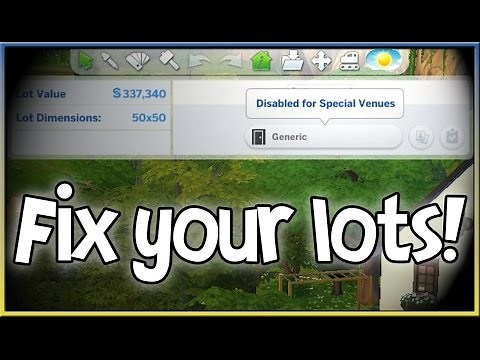 "Disabled For Special Venues" FIX! | The Sims 4 (Tutorial)