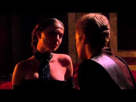 Anakin Skywalker (trying to seduce Padme and being a drama queen later on)