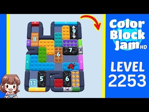 Color Block Jam Level 1346 (2253) Solution Walkthrough