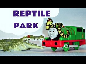 Thomas & Friends Trackmaster Reptile Park Set with Percy