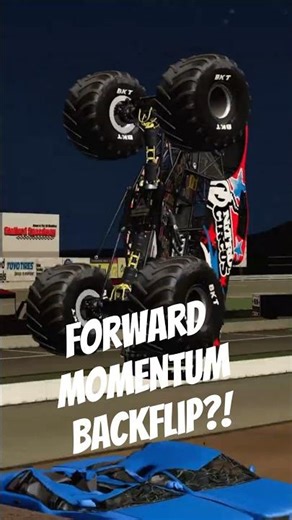 Can I Pull Off This Monster Truck Combo?! 💥 BeamNG VR #shorts #vr #simulation