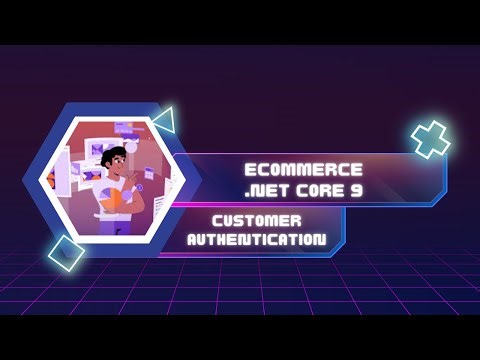 E-COMMERCE ASP.NET CORE 9 | USER SIDE REGISTER ,LOGIN AND LOGOUT | ASP.NET | PART 9