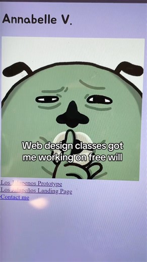 I’m starting to enjoy web design classes 😳 #youtube #webdesign #college #shortsfeed #shortsvideo