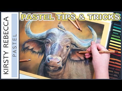 BIGGEST TIPS for REALISTIC pastel drawings! // STEP by STEP tutorial!