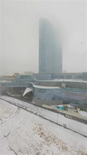 We 🩵 a snow day | Ocean Casino Resort