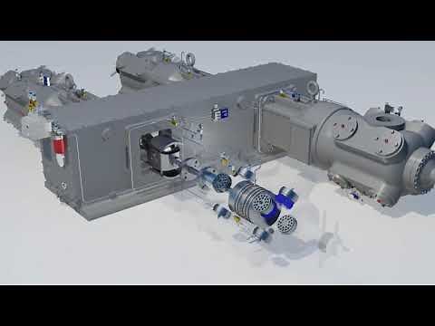Animation GE #Reciprocating #Compressor #Principle #Parts #working #Operation #GasTurbine
