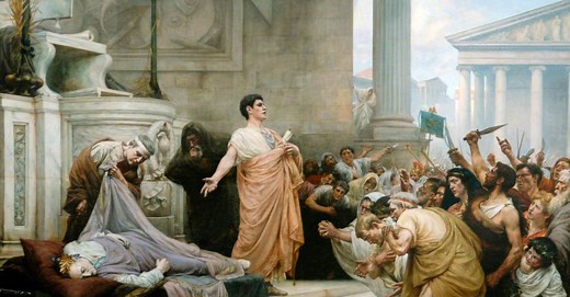 Mark Antony's Oration at Caesar's Funeral