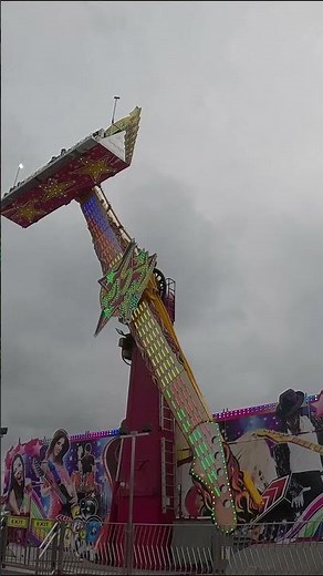 Rockstar Ride At The Highwood Days Carnival 2025! #fair #illinois #funfair #carnivalthrills