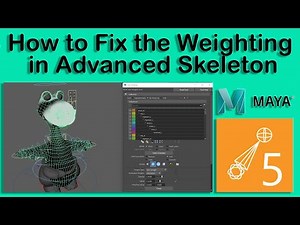 How to Fix the Weighting In Advanced Skeleton