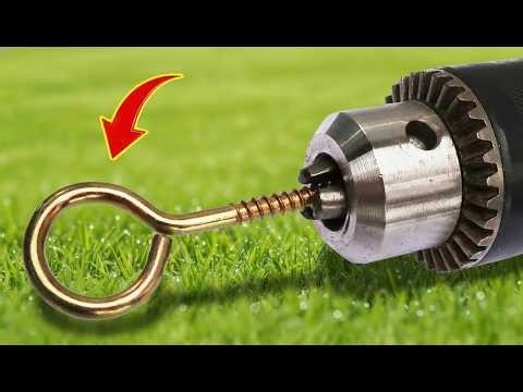 Simply add an extra screw to your drill! 99% of people have never known this secret. Tips
