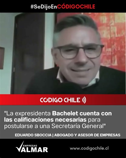 Bachelet a la ONU