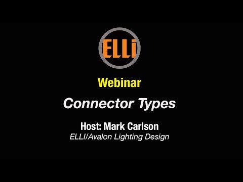 ELLI - Webinar - "Connector Types"