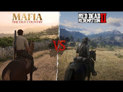 Mafia The Old Country vs Red Dead Redemption II | Physics and Details Comparison