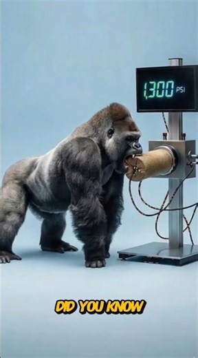 🦴 Which Animal Has the Strongest Bite? | Black Tiger, Gorilla, Wolf & German Shepherd 💪