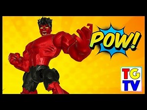 Marvel Super Hero Mashers Red Hulk | Mix + Smash