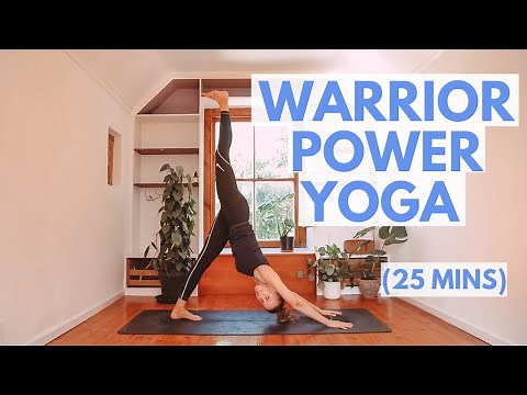 POWER YOGA WORKOUT | Warrior Yoga Flow For Strength and Tone (Advanced)