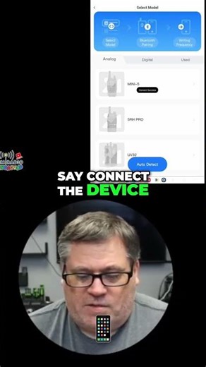 Bluetooth Woes! Watch Me Connect This Walkie Talkie #shorts